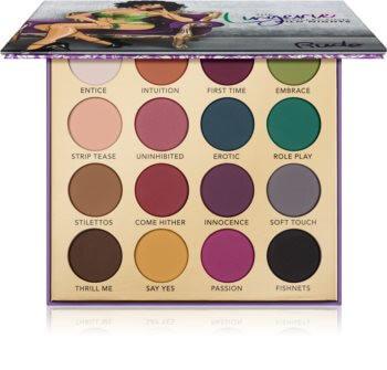 Kiss Crown Eyeshadow Palette, The Lingerie Wild Nights, 16 matte Lidschatten